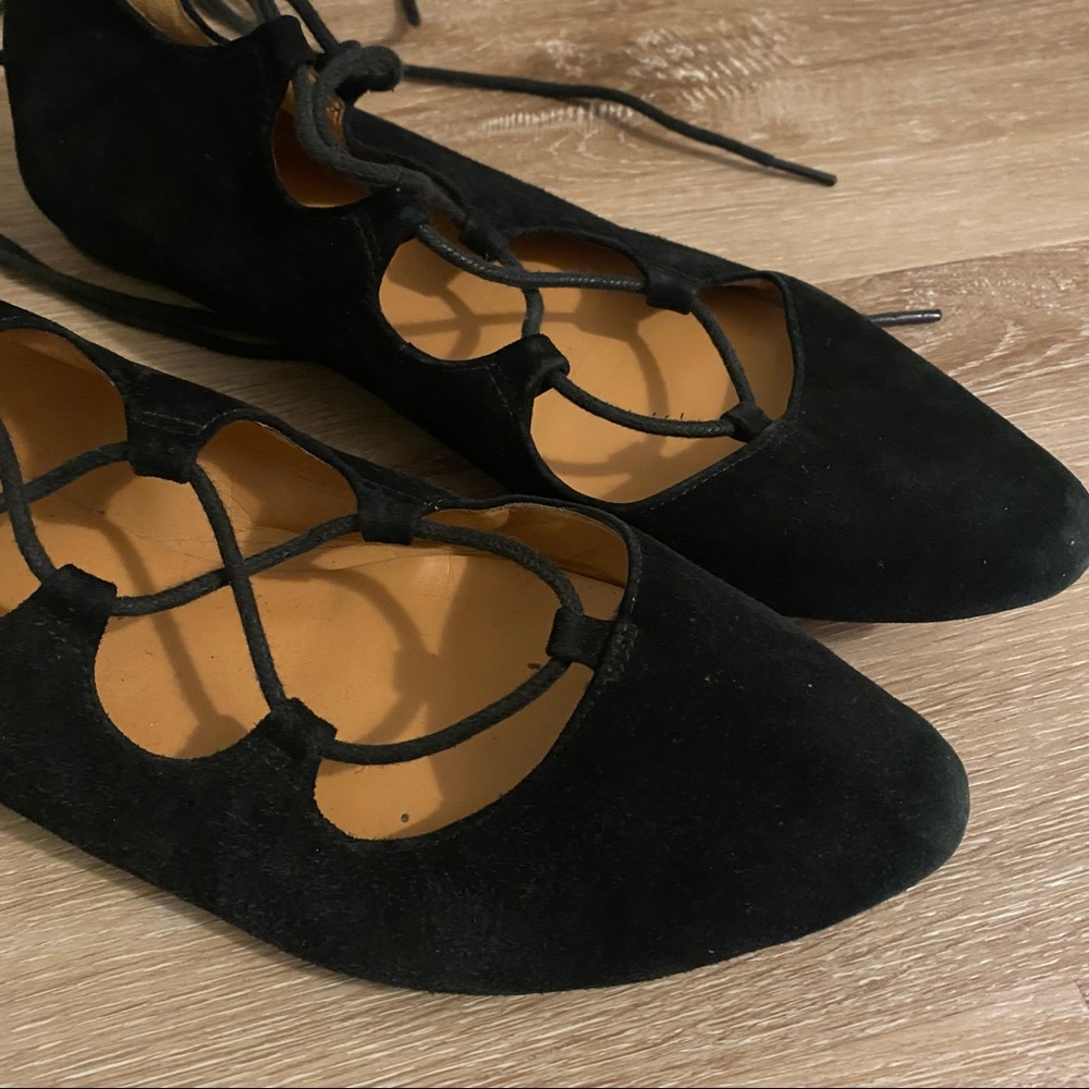 Nine West Lace-Up Flats